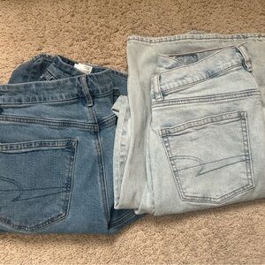Lot of 2 American Eagle Jeans in Size 10 Long